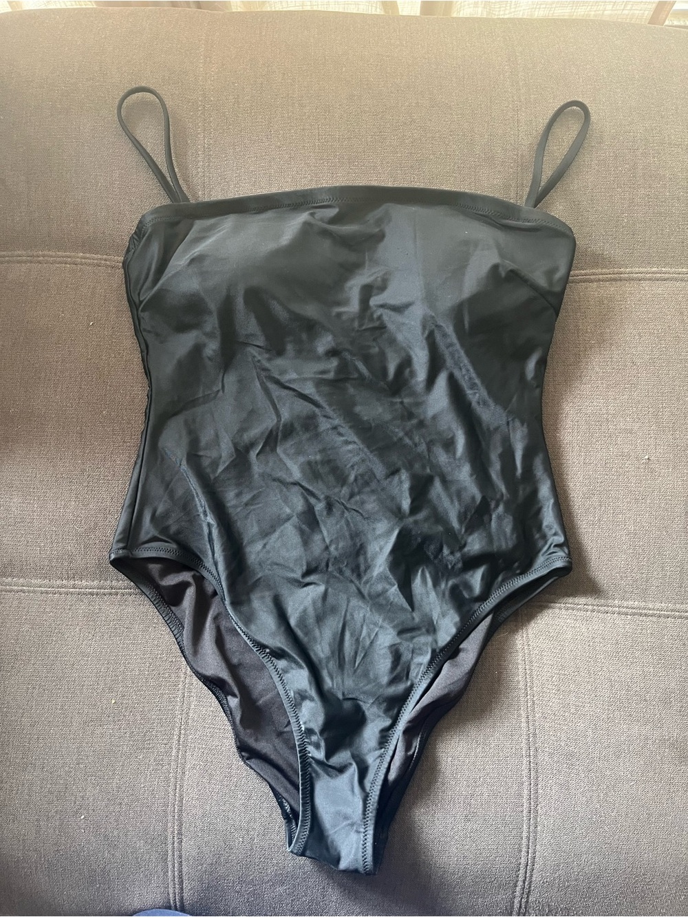 J. Crew Black One-Piece Swimsuit